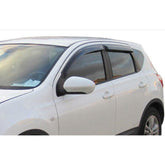 Nissan Qashqai 2007-2013 Egr 4pcs Wind Deflectors - External Fit